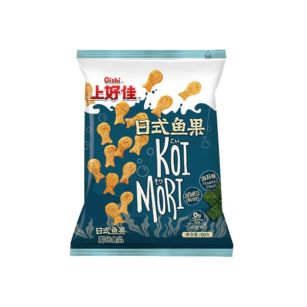 Chips Oishi Koi Mori all'alga nori 50g