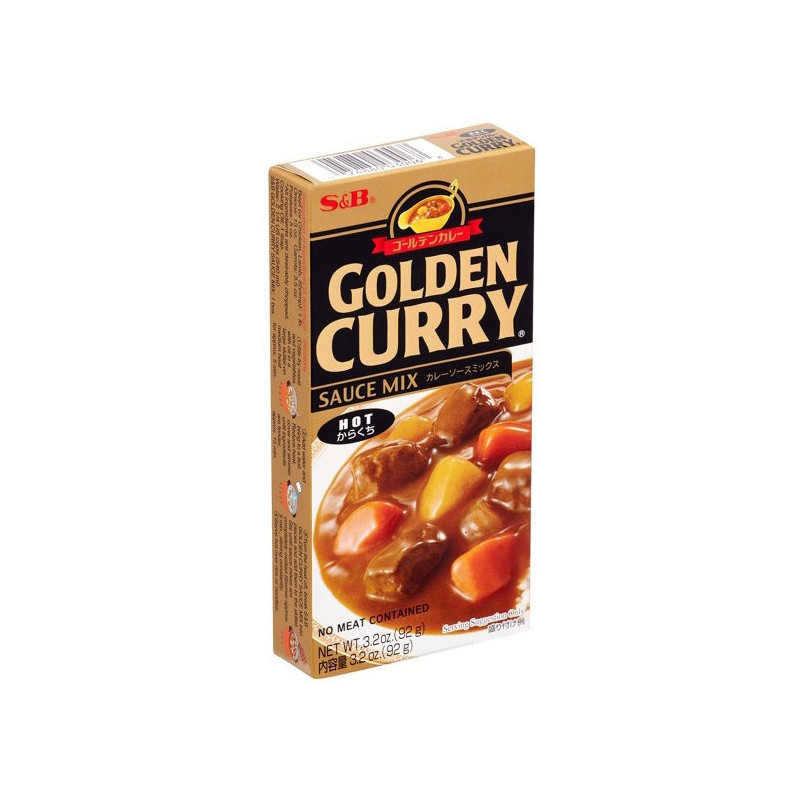 Golden Curry giapponese piccante (5 Porzioni) 92g