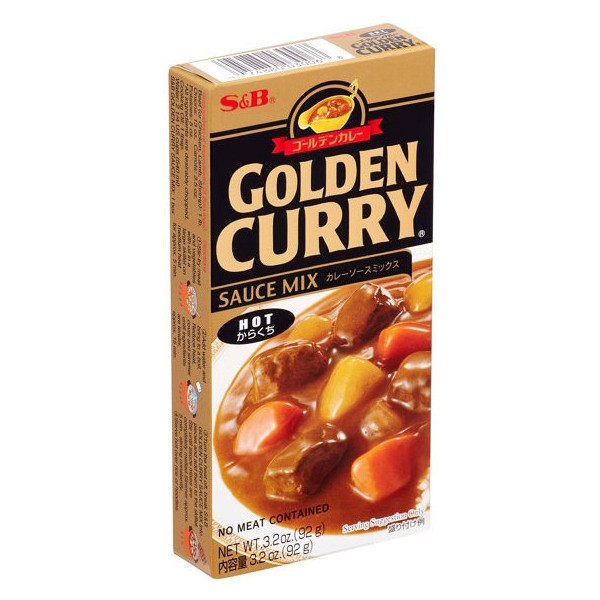 Golden Curry giapponese piccante (5 Porzioni) 92g