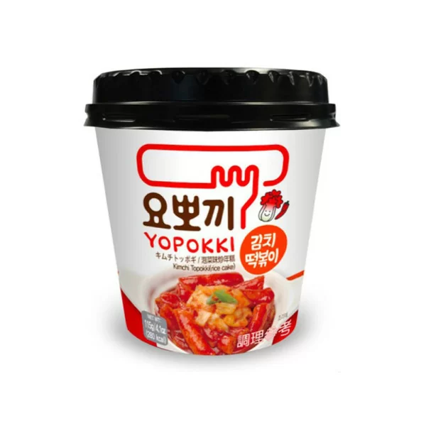 Tteokbokki al Kimchi gnocchi coreani Yopokki 115g