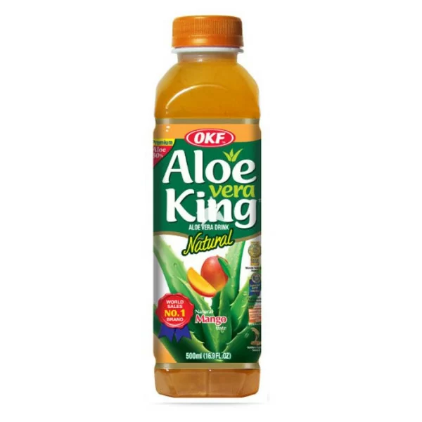 Bibita Coreana OKF al Mango e Aloe 500ml