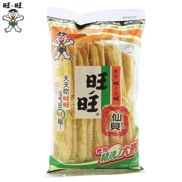 Crackers di riso senbei want want 52g