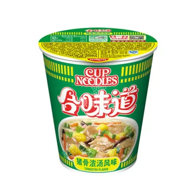 Tonkotsu con zenzero e aglio Nissin Cup Noodles 77g