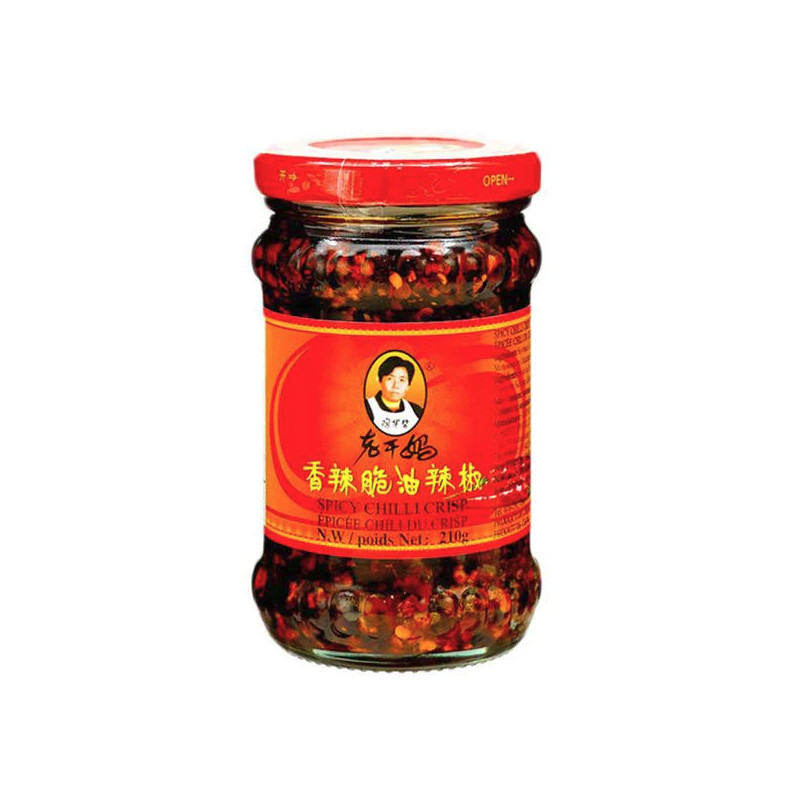 Lao Gan Ma olio al peperoncino Croccante e soia nera 210g