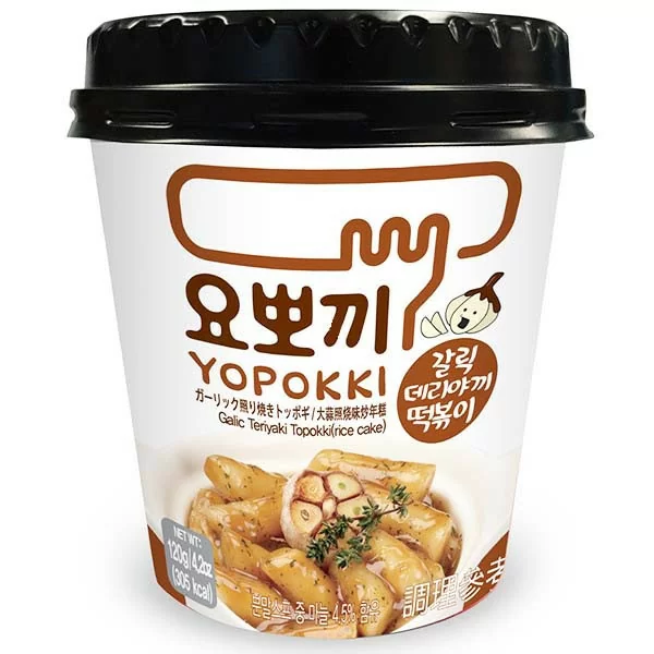 Tteokbokki gnocchi coreani Yopokki in salsa teriyaki 120g