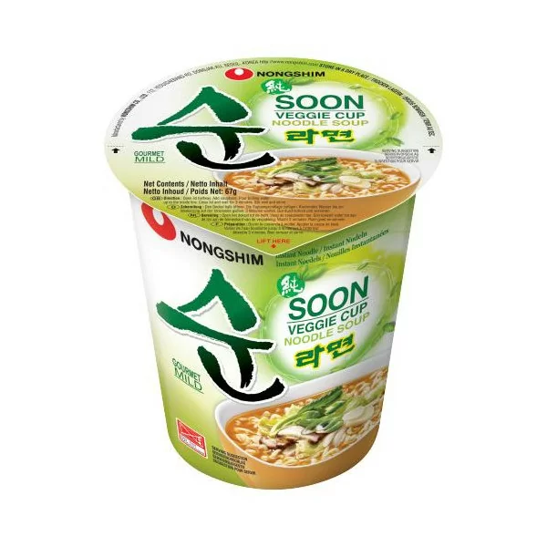 Soon Ramyun Vegan soup noodle 67g