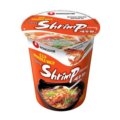 Cup Noodles ai gamberetti...