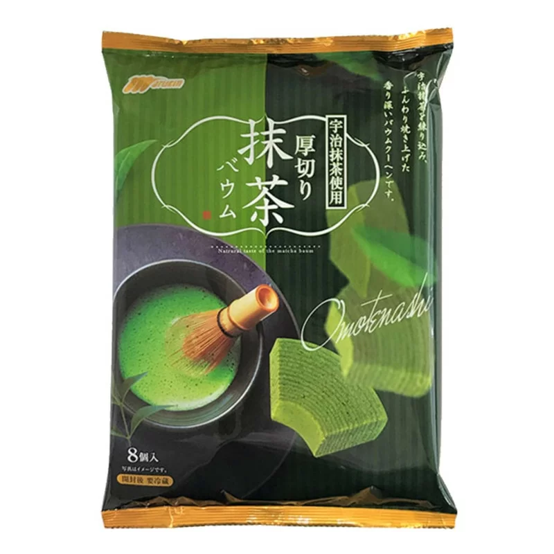 Bamkuchen tè Matcha Giapponese 8 pezzi 220g